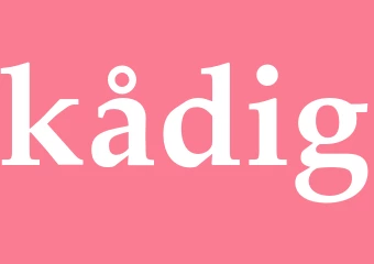 Synonym kådig