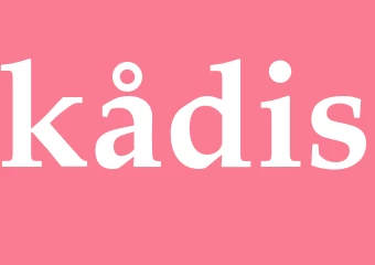 Synonym kådis