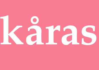 Synonym kåras