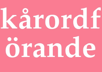 Synonym kårordförande