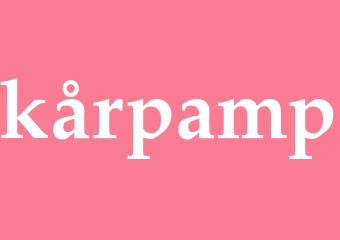 Synonym kårpamp