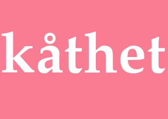 Synonym kåthet