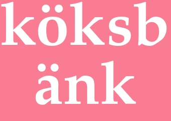 Synonym köksbänk