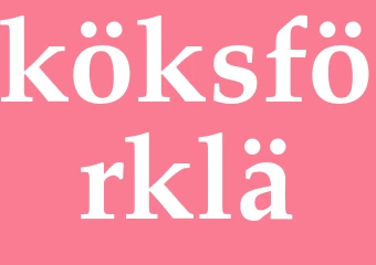 Synonym köksförklä
