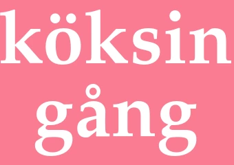 Synonym köksingång
