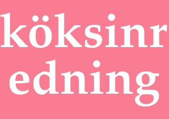 Synonym köksinredning
