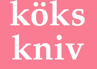 Synonym kökskniv