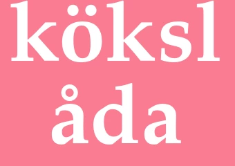 Synonym kökslåda