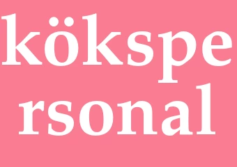 Synonym kökspersonal