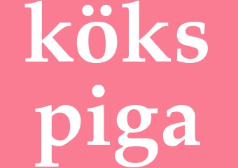 Synonym kökspiga