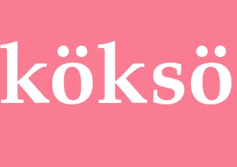 Synonym köksö