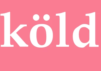Synonym köld