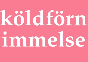 Synonym köldförnimmelse