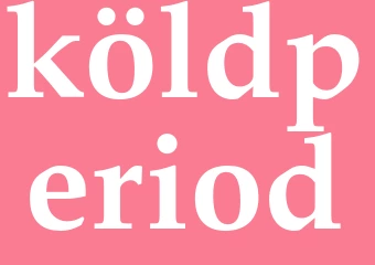 Synonym köldperiod