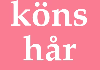 Synonym könshår