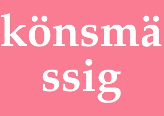 Synonym könsmässig