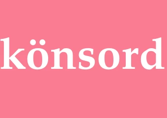 Synonym könsord