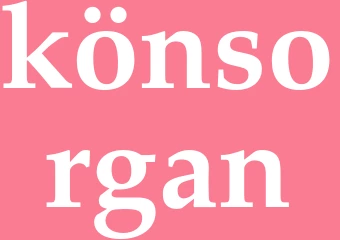 Synonym könsorgan
