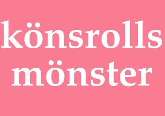 Synonym könsrollsmönster