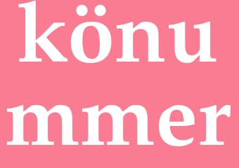 Synonym könummer