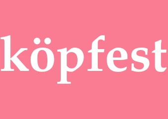 Synonym köpfest