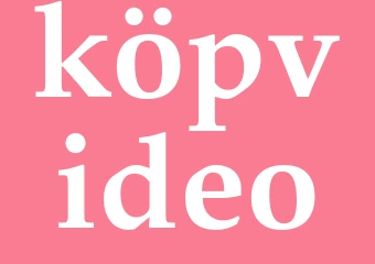 Synonym köpvideo