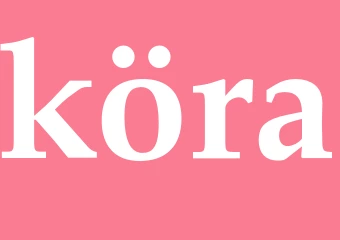 Synonym köra