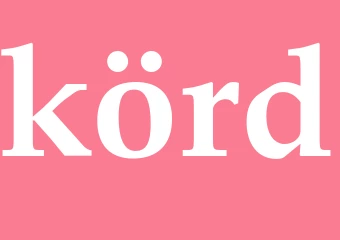 Synonym körd