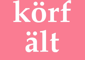 Synonym körfält