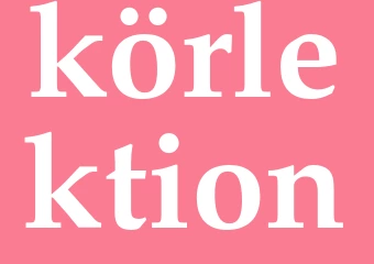 Synonym körlektion