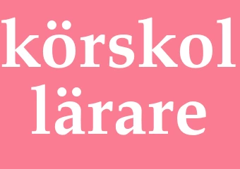 Synonym körskollärare