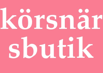 Synonym körsnärsbutik