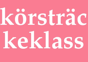 Synonym körsträckeklass