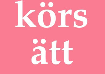Synonym körsätt