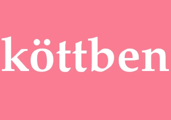 Synonym köttben