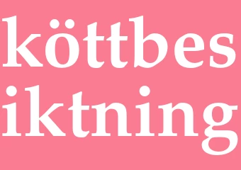 Synonym köttbesiktning
