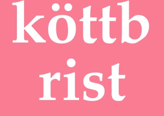 Synonym köttbrist