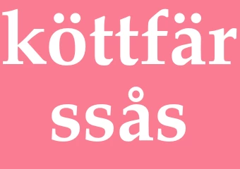 Synonym köttfärssås