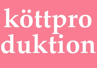 Synonym köttproduktion