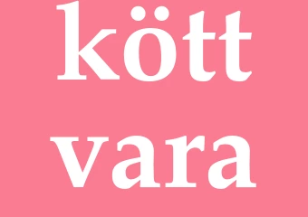 Synonym köttvara