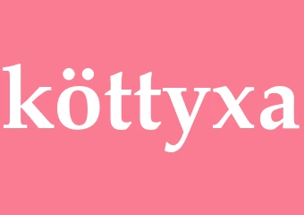Synonym köttyxa