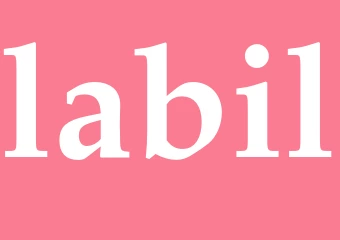 Synonym labil