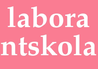 Synonym laborantskola