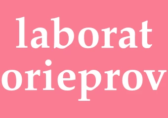 Synonym laboratorieprov