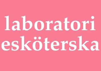 Synonym laboratoriesköterska