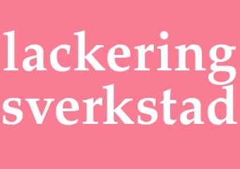 Synonym lackeringsverkstad