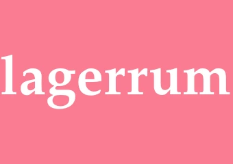 Synonym lagerrum