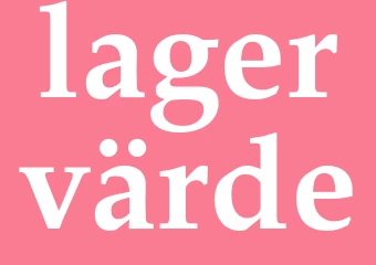 Synonym lagervärde