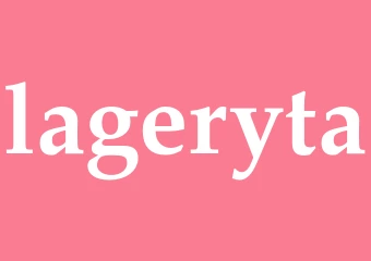 Synonym lageryta