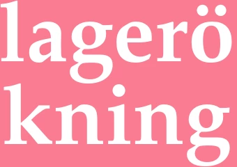 Synonym lagerökning